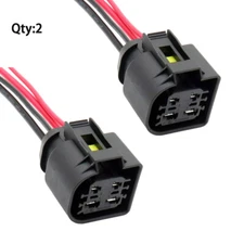 BMW 4 Way harness Connector Plug Pigtail for Pierburg CWA400 Electric Water Pump