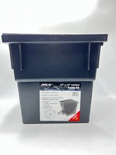 RELN Catch Basin Kit Plastic Square Downspout Runoff Black H12" x W12" x D12"