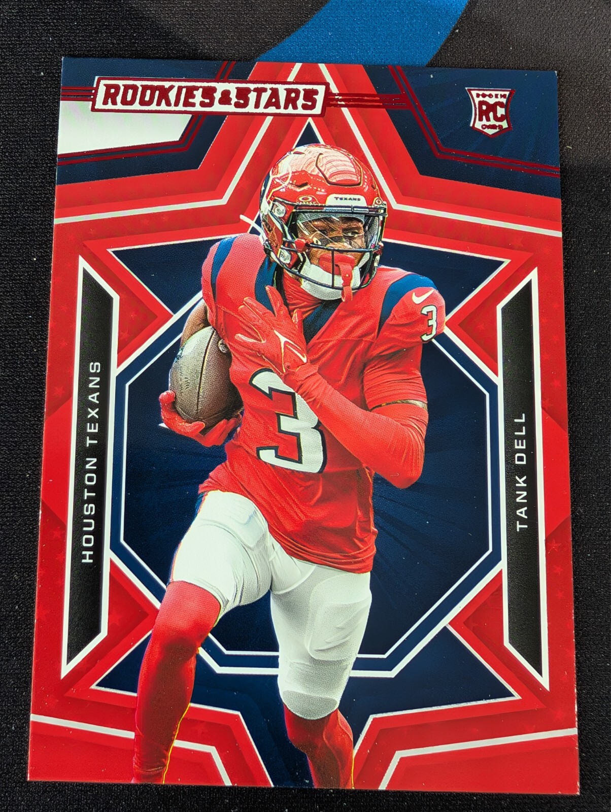 2023 Panini Rookies & Stars - Rookies #184 Tank Dell (RC) Red Parallel