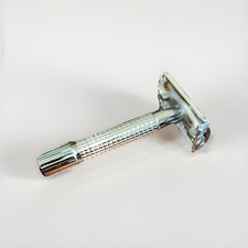Vintage Style Twist Double Edge Safety Razor Stainless Steel