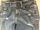 Silver Avery Slim Distressed Bootcut Jeans Size  W28x32 — photo 2