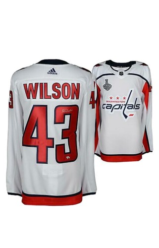 Tom Wilson Auto (Capitals/White/SC 
