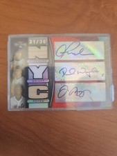07 Topps Triple Threads Alex Rodriguez David Wright Reyes G.U. Autograph #31/36