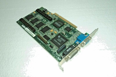 Matrox 708-04 Rev.A MIL2P/4F PCI Video Graphic Card 70804