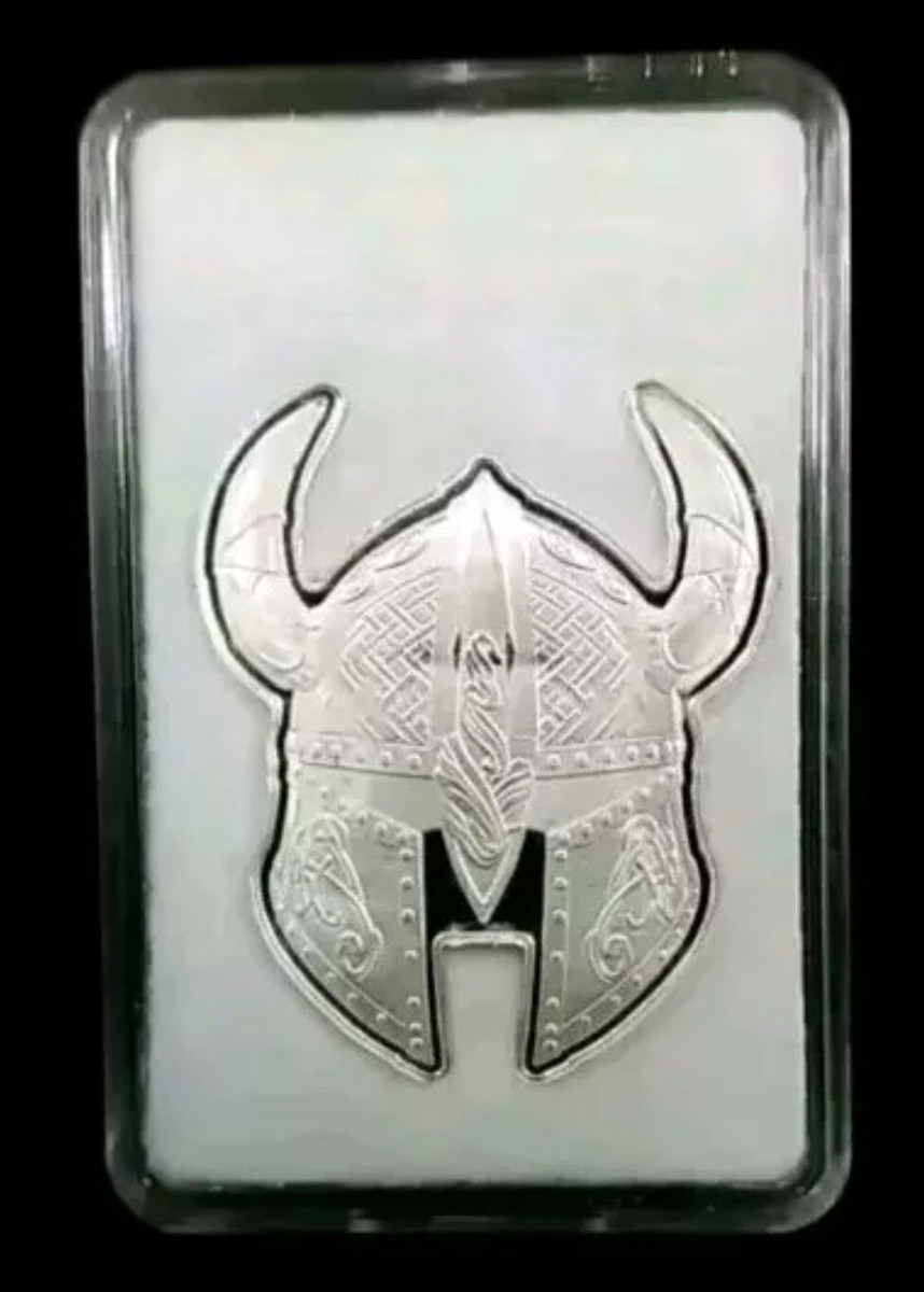 5g gram .999 Fine Silver Viking Helmet New in Sealed box | eBay