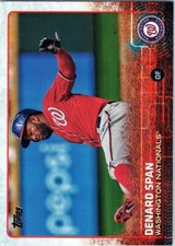 2015 Topps #440 Denard Span Washington Nationals