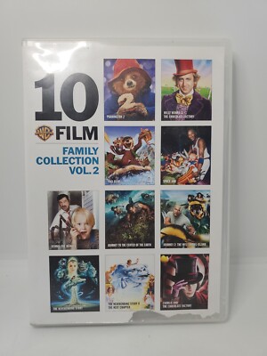 10 Film Family Collection Vol.2 Willy Wonka Paddington Yogi