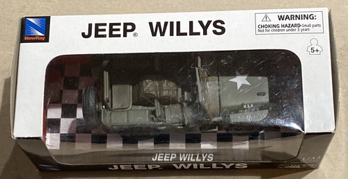 Jeep Willys 1/32 Sie-Cast Functional Door NewRay - Picture 3 of 6