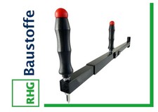 Estrichstreichmaß ALU, stufenlos einstellbar 85-115 cm, Gewicht ca 1,2 kg