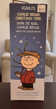 Genuine CHARLIE BROWN CHRISTMAS TREE Peanuts Snoopy 24" Includes Linus  Blanket