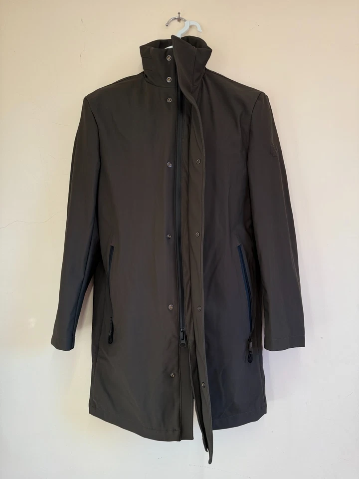 Strellson Faley Flex Waterproof Technical Coat - Braun - Gr. 46 - Swiss Design - Bild 3 von 4
