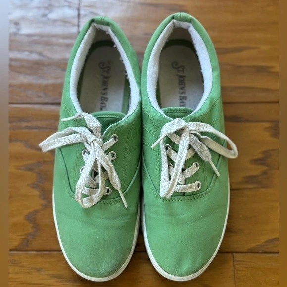 Zapatillas deportivas ST. JOHN'S BAY talla 7 verde menta de caña baja todos los días con cordones Foto 2 de 4