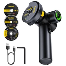 M10 ACE Cordless Angle Grinder Brushless, 3 Inch Compact Cut Off Tool with LE...