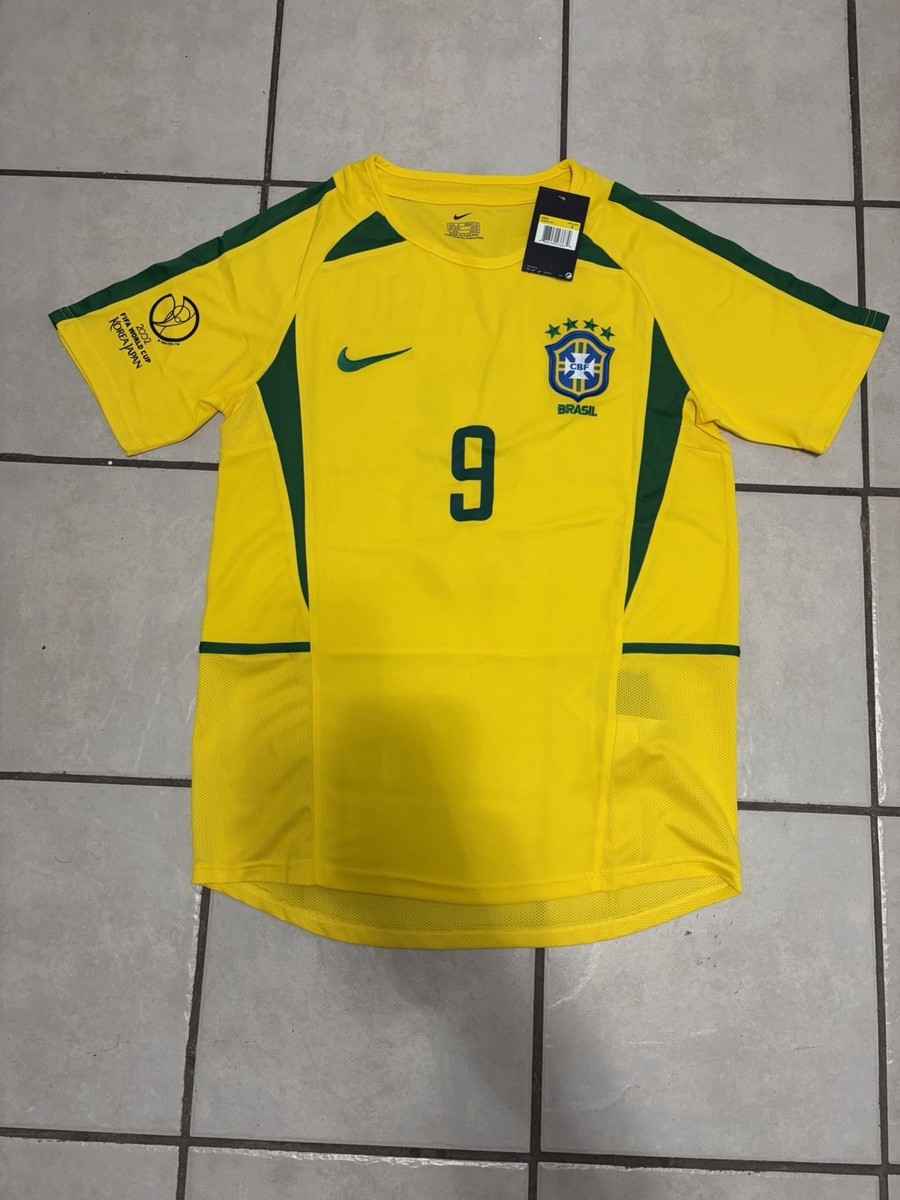 Ronaldo 2002 World Cup Yellow Jersey (Sz M) | eBay