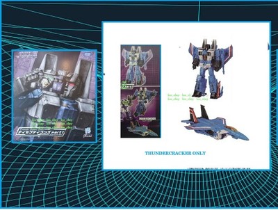Transformers Dramatic Capture Decepticons Part 1 Thundercracker ONLY NEW