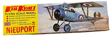 NEW - Keil Kraft Nieuport Free Flight Model Airplane Kit