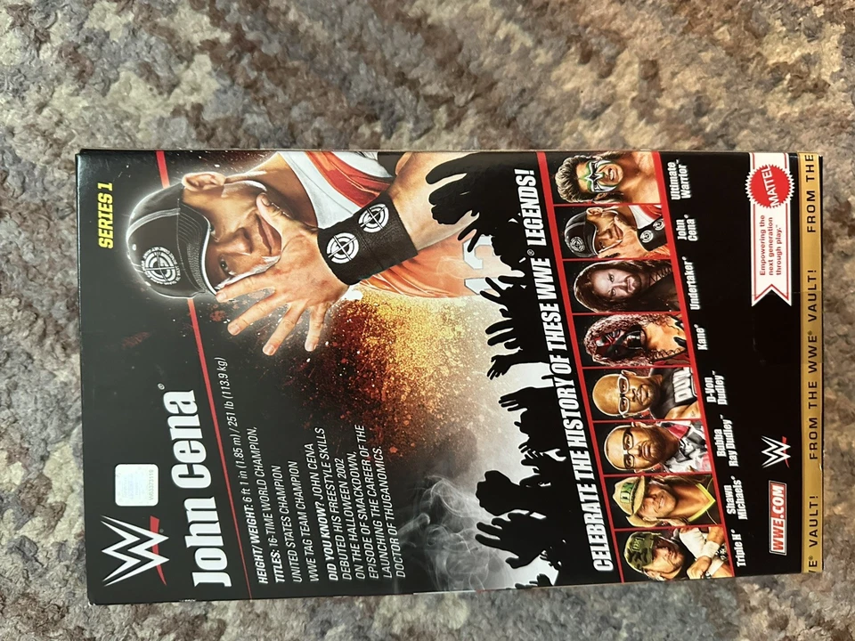 WWE John Cena Ringside Exclusive Elite From The Vault Series 1 - Image 3 of 3