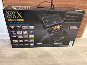 SNK NEO GEO X Gold Limited Edition Console &mdash; Brand New / Factory SEALED
