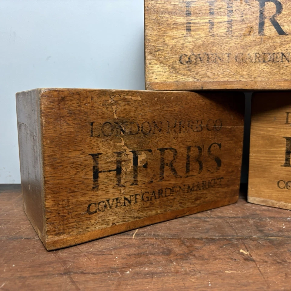 Covent Garden’s Wooden Crate - Rustic Wooden Storage Box - £24.99 Each - Image 2 of 4