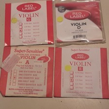 Super-Sensitive Red Label Violin String set 1...