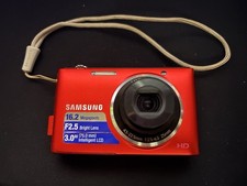 Samsung ST72 16.2 Mega Pixel Digital Camera Red Tested Works