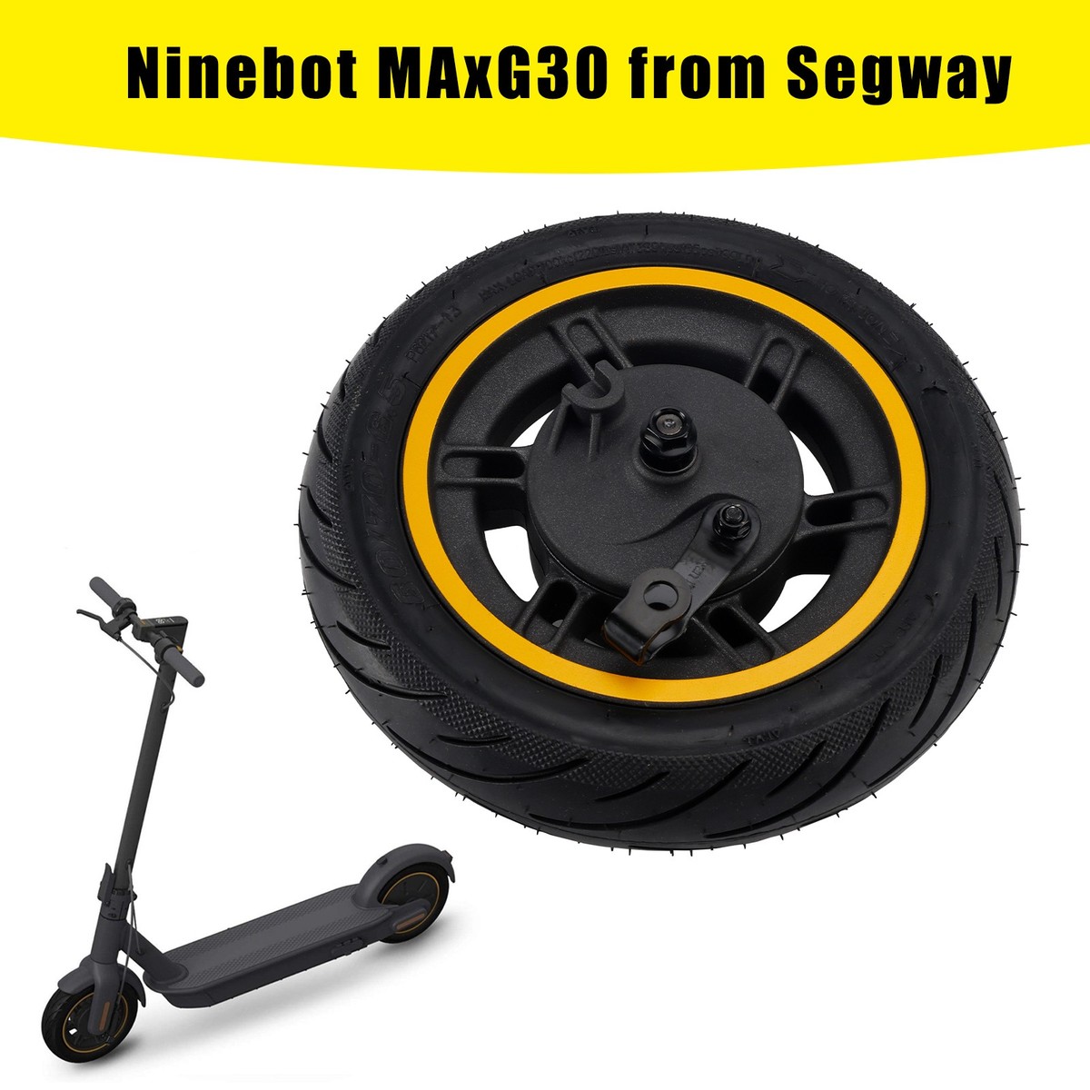 140cm 3 Prong Charging Cable for Ninebot for Segway MAX G30 G30D Electric Scooter Accessories, Power Charging Cable, Black