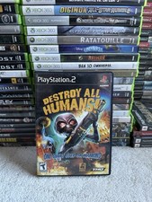 Destroy All Humans Sony Playstation 2 PS2 No Manual Tested