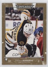 2017-18 Upper Deck Compendium Gold Patrice Bergeron #22