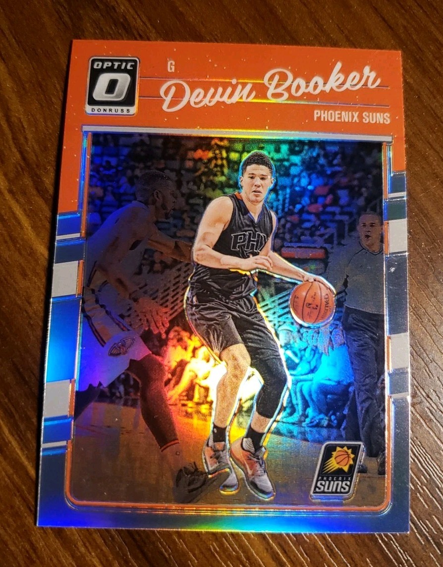 2016-17 Donruss Optic Holo Silver Prizm Devin Booker #121 Phoenix Suns 2nd Year