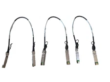 Lot of 3 - NetApp X6566B-05-R6 10GbE SFP+ to SFP+ Passive Direct Attach Cable
