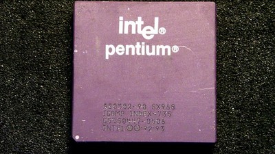 Intel retro CPU Pentium 90 #402D