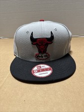 Chicago Bulls New Era 9Fifty SnapBack Hat Windy City Hardwood Classic Bull