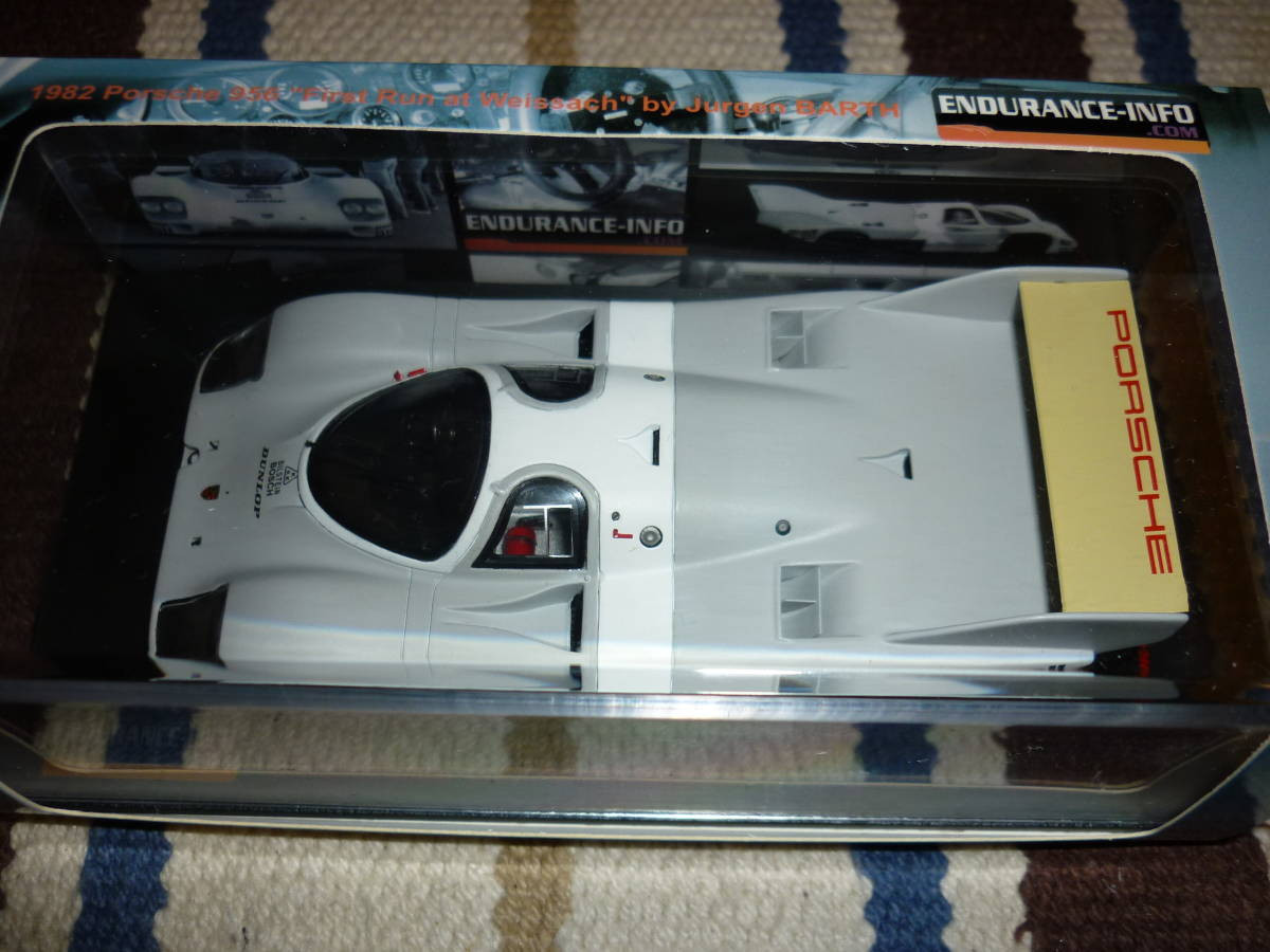 ENDURANCE INFO 1/43 Porsche 956 First Run 1982 333pcs | eBay ENDURANCE INFO 1/43 Porsche 956 First Run 1982 333pcs | eBay
