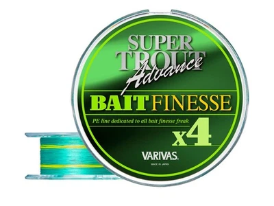 NEUF 2026 Varivas Super Trout Advance Bait Finesse PE X4 100m Tresses Truite - Photo 1/2
