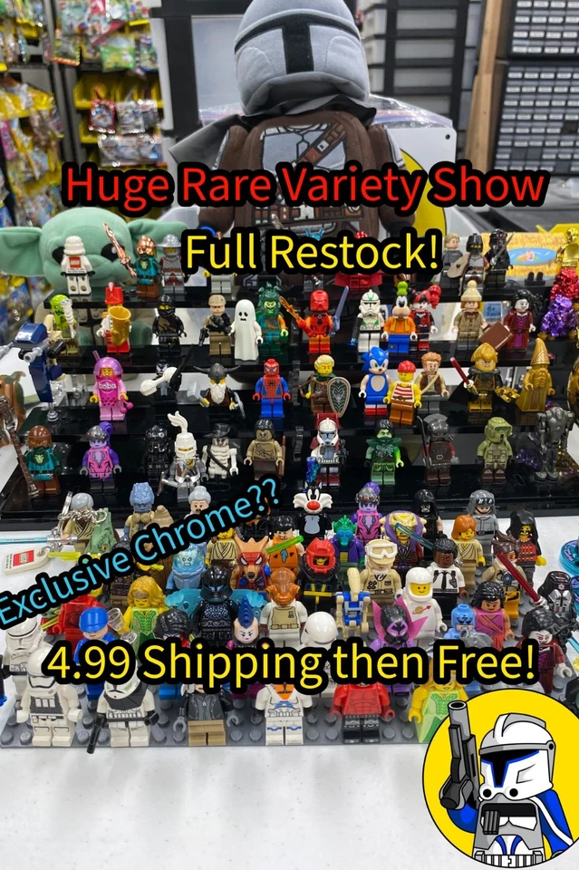 $1 Starts Lego! I am Back! 4.99 Shipping Liquidation Part 2