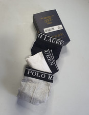 Image of Polo Ralph Lauren Classic Cotton Stretch Trunks 3 Pack Men’s Size L Multi