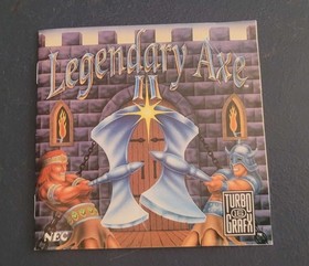 Legendary Axe II TurboGrafx-16 CIB with Box, Manual, Case