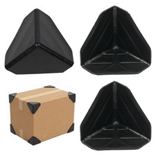 50Pcs Plastic Corner Protectors, 90x90x90mm Edge Protector for Shipping, Stor...