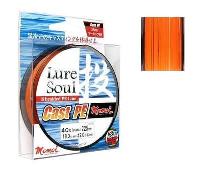 Geflochtene Schnur MOMOI Lure Soul CAST P.E. 0,20 mm 150 m