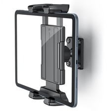 OHLPRO Universal Tablet Wall Mount Holder for Drilled Base without Arm, Black