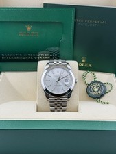 Rolex Datejust 41 Smooth Silver Jubilee  126300 - 2021