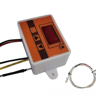 Digital Temperature Controller 12V 24V 220V Compact Design K-Type Thermocouple