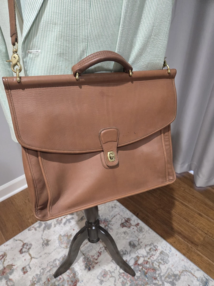 オールドコーチ Vintage COACH Leather Briefcase Vintage Coach Briefcase for sale | eBay