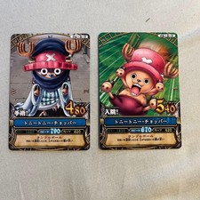ONE PIECE Berry Match Carddass Card Chopper C096  C058 Set