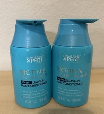 2 Of SJ HAIR CARE XPERT BIOTIN & HYALURONIC ACID 10in1 LEAVE-IN CONDITIONER