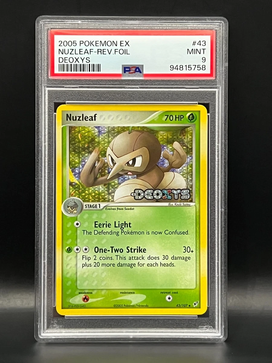 Pokémon TCG Professional Sports Authenticator (PSA) EX Deoxys