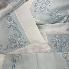 Frette Italy Pillow Sham Set King/ Euro/ Boudoir Neck Roll/ Embroidery Luxury