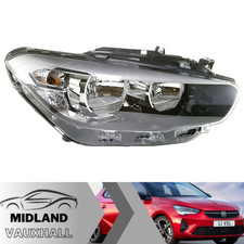 Headlamp BMW 1 Series F20 LCI 2015-20 Headlight Halogen LED DRL Drivers Side