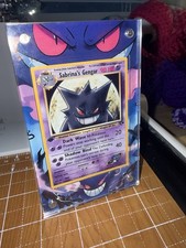 Sabrina's Gengar 29/132 Gym Challenge - 1st Ed Magnetic 🧲 Extended Art Case on eBay