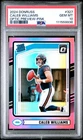 2024 PANINI DONRUSS FOOTBALL  #327 CALEB WILLIAMS OPTIC PREVIEW-PINK PSA 10
